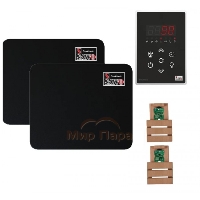 Комплект управления Sawo Innova Classic V2 Combi до 30 кВт, черный